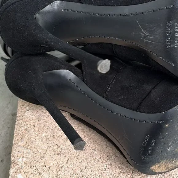 Giuseppe Zanotti Colleen suede heel